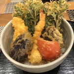 白花咲々 - 天丼