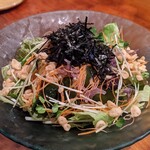 森の賢者 - 島豆腐サラダ