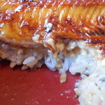 うなぎ亭 友栄 - お重断面