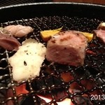 やきにくポッサムチプ - 2013.1.14(月祝)これだけのために、岡山から森先生と＼(^o^)／