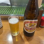 食事処 ゆたか屋 - 瓶ビール