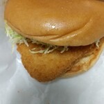 モスバーガー - オーロラソースチキンバーガー　キャベツたくさん290円