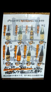 h Tori Chan - 日本酒メニュー