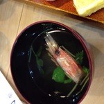 誠寿司 - ランチセットのお吸い物