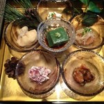 うさぎ庵 - 前菜6種盛り