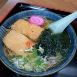 Taito Sushiten - きつねそばモズク麺