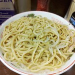 ラーメン二郎 - 天地返し