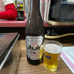 しづ - ビール（中瓶）アサヒ500円