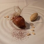 PRIMO - 70％チョコレートのムースと栗のジェラート（2022.1）