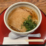 能古うどん - きつねうどん　７１５円