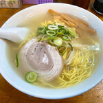 いこいらーめん さぎさか店 - 塩ラーメン大盛り