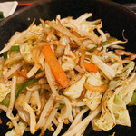 平野屋 - 肉野菜(炒め)アップ
