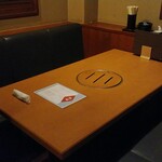 渕上食堂 - 利用したテーブル席