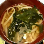 バード - 関西出汁のワカメうどん