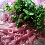 美川手のべ素麺 - 冷たい御素麺にして食べてみました