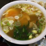 ハーフラーメンのアップ