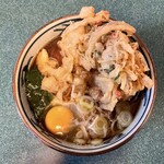 明神そば - 天玉そば（480円）
