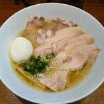 町田汁場 しおらーめん進化 - しお全部のせ　1250円