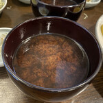 勝烈庵 - 赤だしシジミ碗