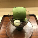 赤坂 菊乃井 - 昼懐石１３３１０円。抹茶アイスパフェ。専門店顔負けのルックスで、味も劣らず、とーっても美味しかったです（╹◡╹）（╹◡╹）