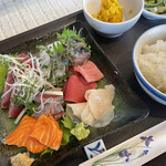 マルカツ - 今日のお刺身ランチ　¥1,000