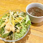 Yokubaribarukyanthina - サラダとスープ