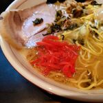 一条流がんこ総本家分家四谷荒木町 - 初日の「鶏白湯ラーメン」