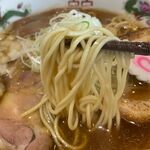 らーめん心繋 - にぼしソバの麺