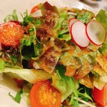 季節料理と地酒 裕 - 野菜サラダ