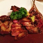 横浜馬車道 旬の肉料理イタリアン オステリア・アウストロ - 2013.1.ベキャス サルミソース