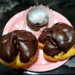 ビアードパパ - 料理写真:買ったエクレアシューとフォンダンショコラ