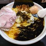 一条流がんこ総本家分家四谷荒木町 - 二日目の「鶏白湯ラーメン」