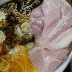 一条流がんこ総本家分家四谷荒木町 - 二日目の「鶏白湯ラーメン」