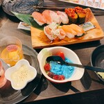 Mampuku Tarou - 〆の寿司とデザート