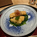 新町あだち - 湯葉巻き、筍