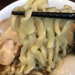 とものもと - 手揉み縮れ麺