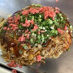 千富 - 料理写真:肉玉そば（ピリ辛ソース）