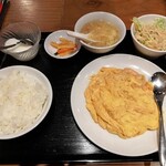 シーメンハン - 海老＆玉子炒め定食