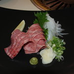 焼肉レストラン 慶州 - 牛のトロ刺（1,300円）