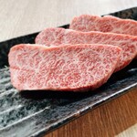Black birch beef ``skirt steak'' <signature product> <Fuji> three major specialties!