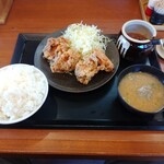 からやま - 生姜あらあげ定食（759円)