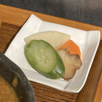 おばんざいとスイーツ やまざき - 漬物