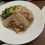 欧風食堂Kaede - 厚切り塩ダレカルビ焼き　ぶ厚いお肉！