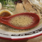 Tonkotsu Aiga Afureteru Ramen Toriko - 特製とりこラーメン スープ