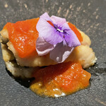 ナマズ 内藤唐辛子と発酵トマト