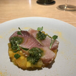 マンサルヴァ - 稀少なブランド鰤の「ひるが響き」。特に腹側が最高！