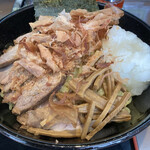 麺処 大昇 - 元祖おろしつけ麺 930円 大盛110円