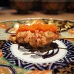 薪鳥新神戸 - 秋田県産 高原比内地鶏 せせり + ハリッサ