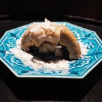 薪鳥新神戸 - マッシュルーム 淡雪塩がけ