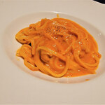 ニシデリア - 自家製生パスタ～雲丹の濃厚トマトクリーム